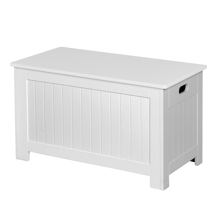 Levede Kids Toy Box Storage Chest Cabinet White.
