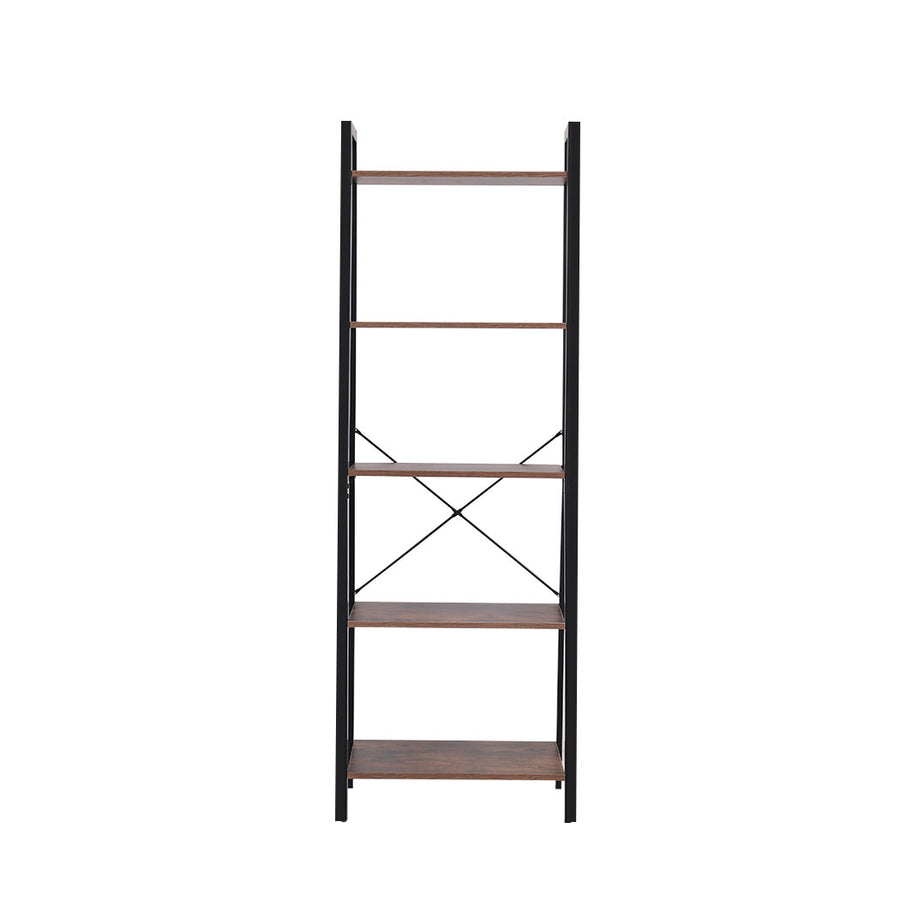 5 Tier Ladder Shelf Bookshelf.