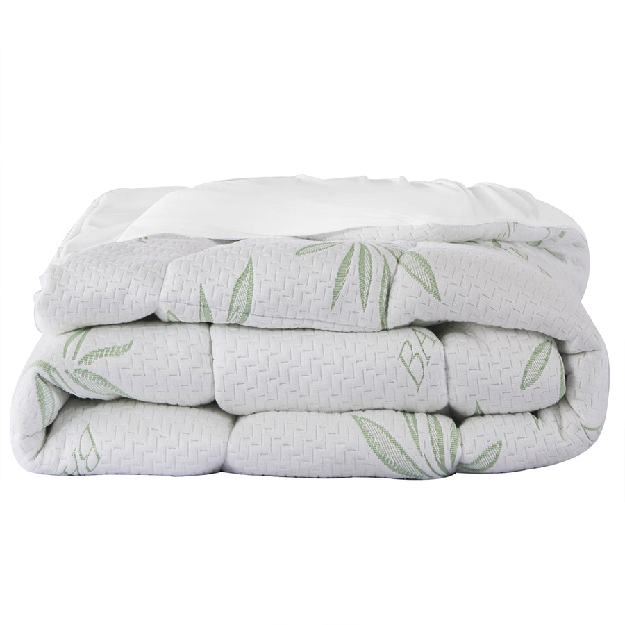 Dreamz Bamboo Pillowtop Mattress Topper Double.