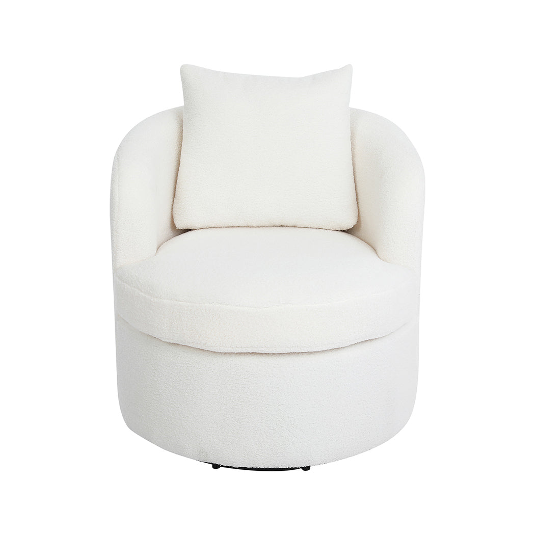 Fleece Swivel Chair.