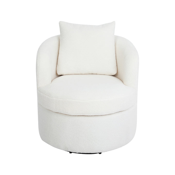 Fleece Swivel Chair.