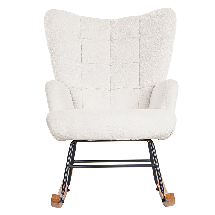 Levede Fleece Rocking Chair.