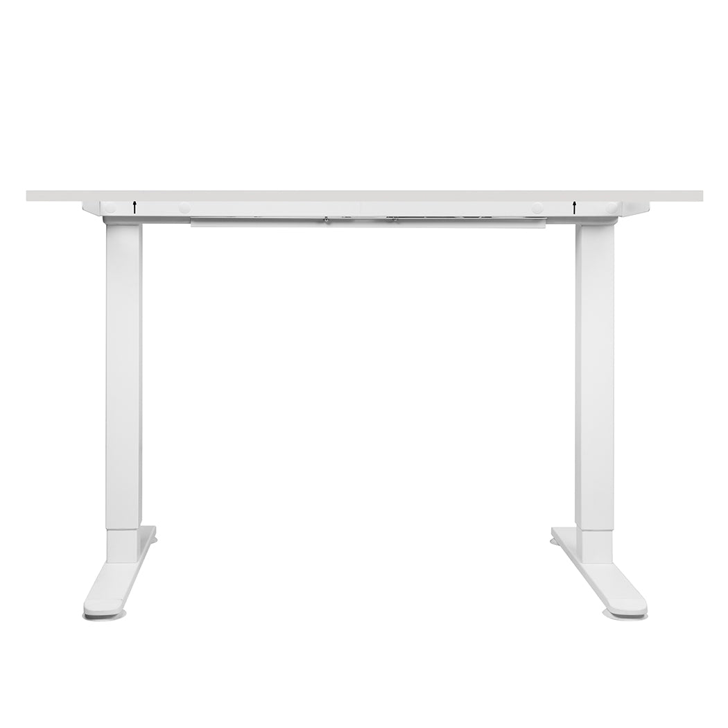 Levede Motorised Standing Desk Adjustable 140cm White 1000x 1MM.