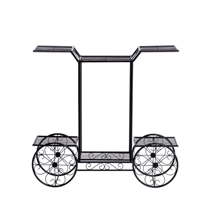 2x Levede Plant Stand Outdoor Indoor Gold.