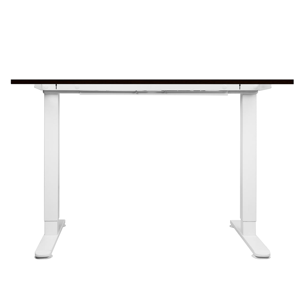 Levede Motorised Standing Desk Adjustable 140cm Walnut 1000x 1MM.