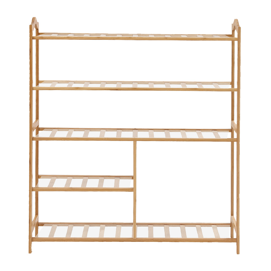 Bamboo Shoe Rack Storage Wooden.