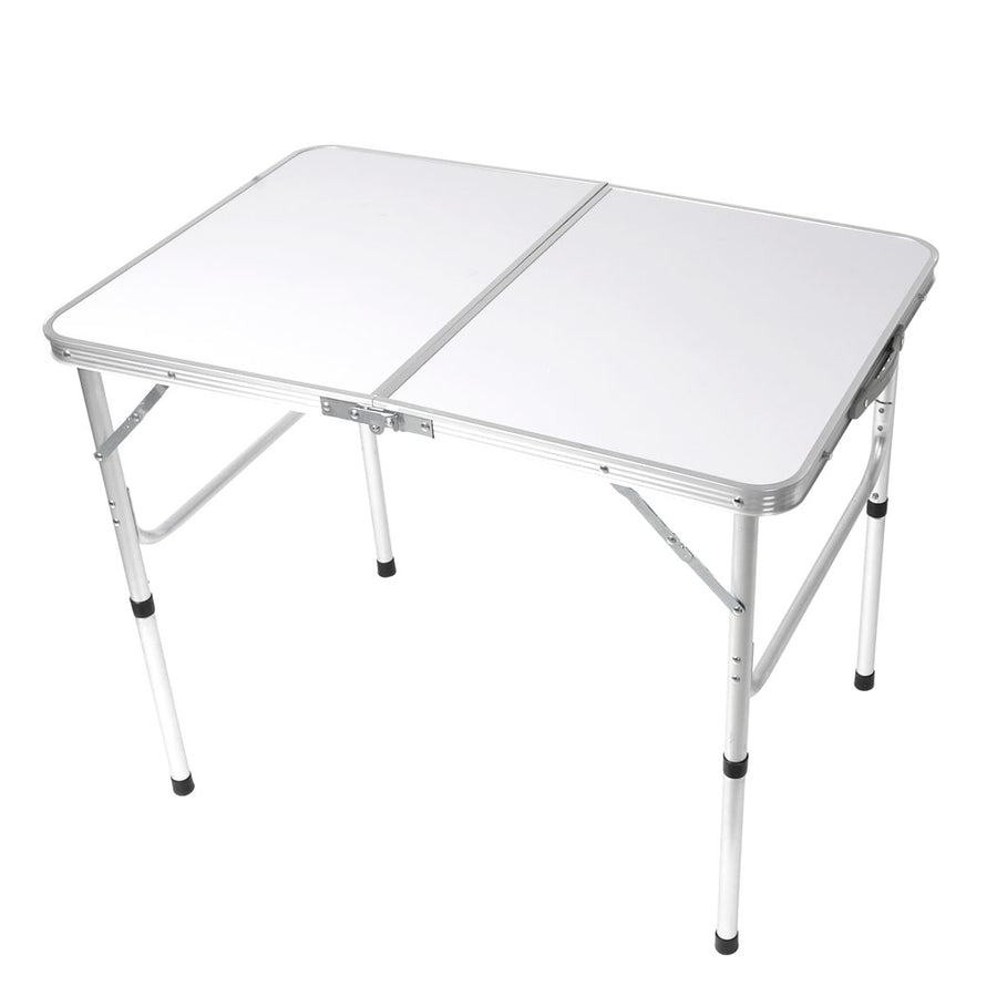 Levede Folding Camping Table Aluminium Silver.