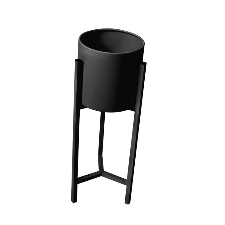 Levede Plant Stand Garden Planter Metal Black Large.