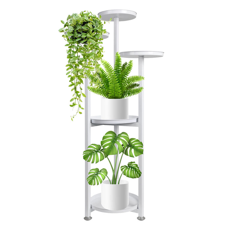 Levede Plant Stand Outdoor Indoor Flower White Large.