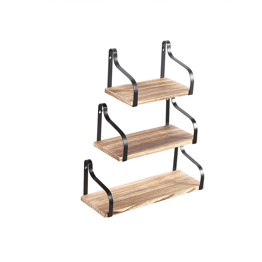 Floating Shelf with Brackets.