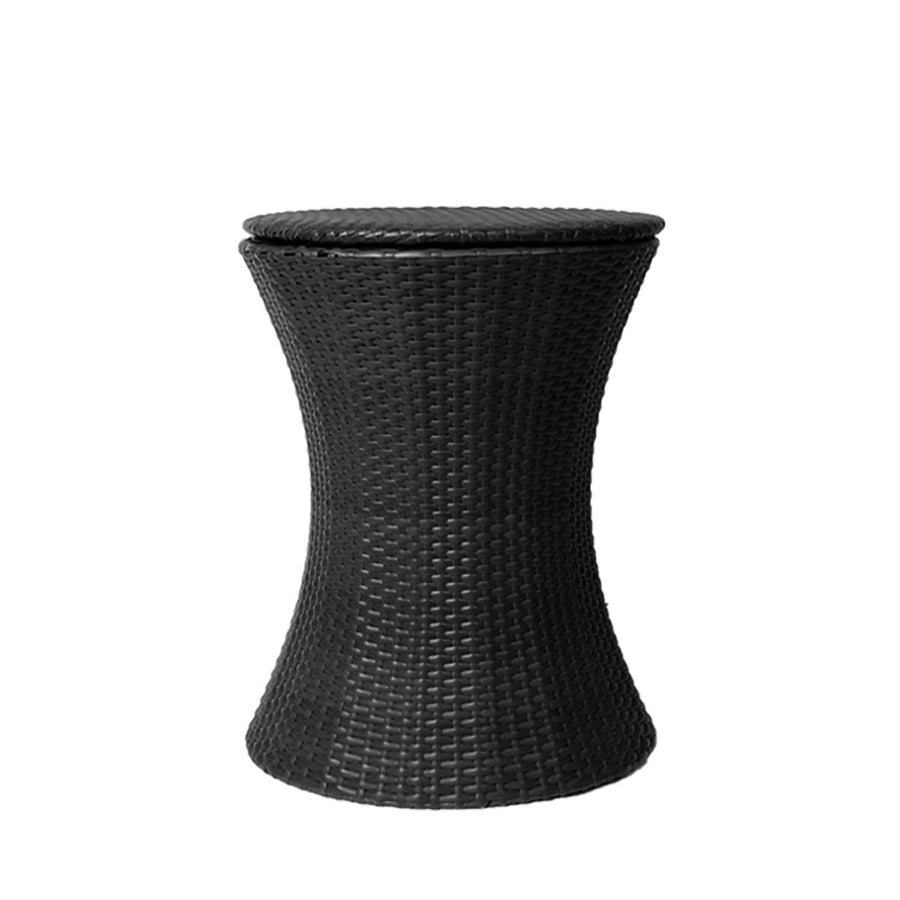 Levede Cooler Ice Bucket Table Bar Outdoor Black.