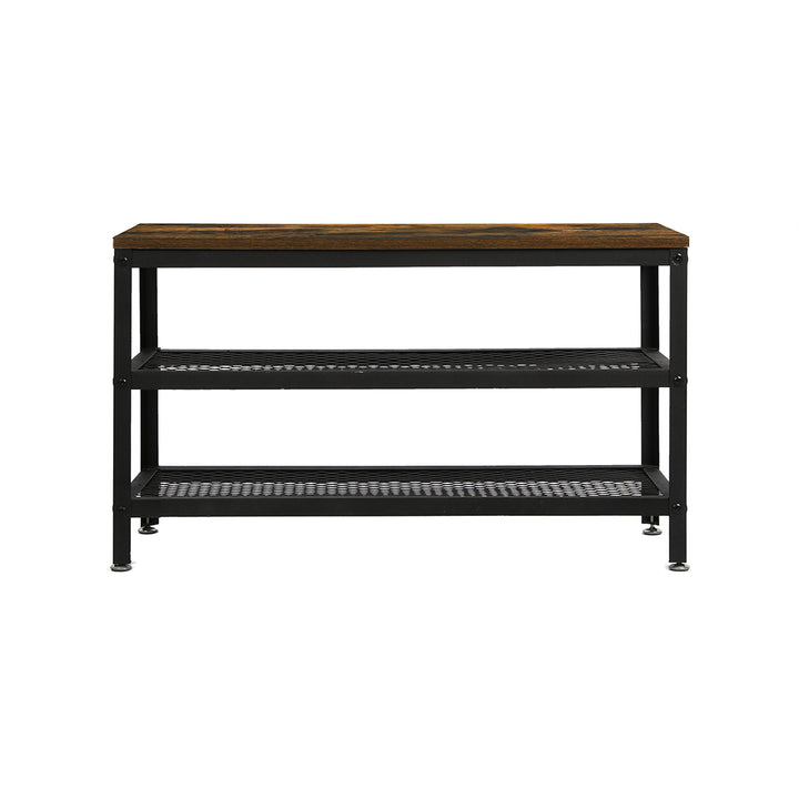 Levede 3-Tier Shoe Rack Bench Storage Cabinet 73cm.