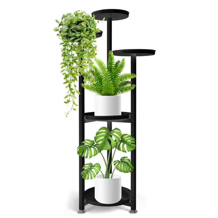 Levede Plant Stand Outdoor Indoor Flower Black Large.