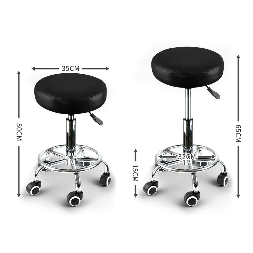 Swivel Bar Stools – Set of 4.