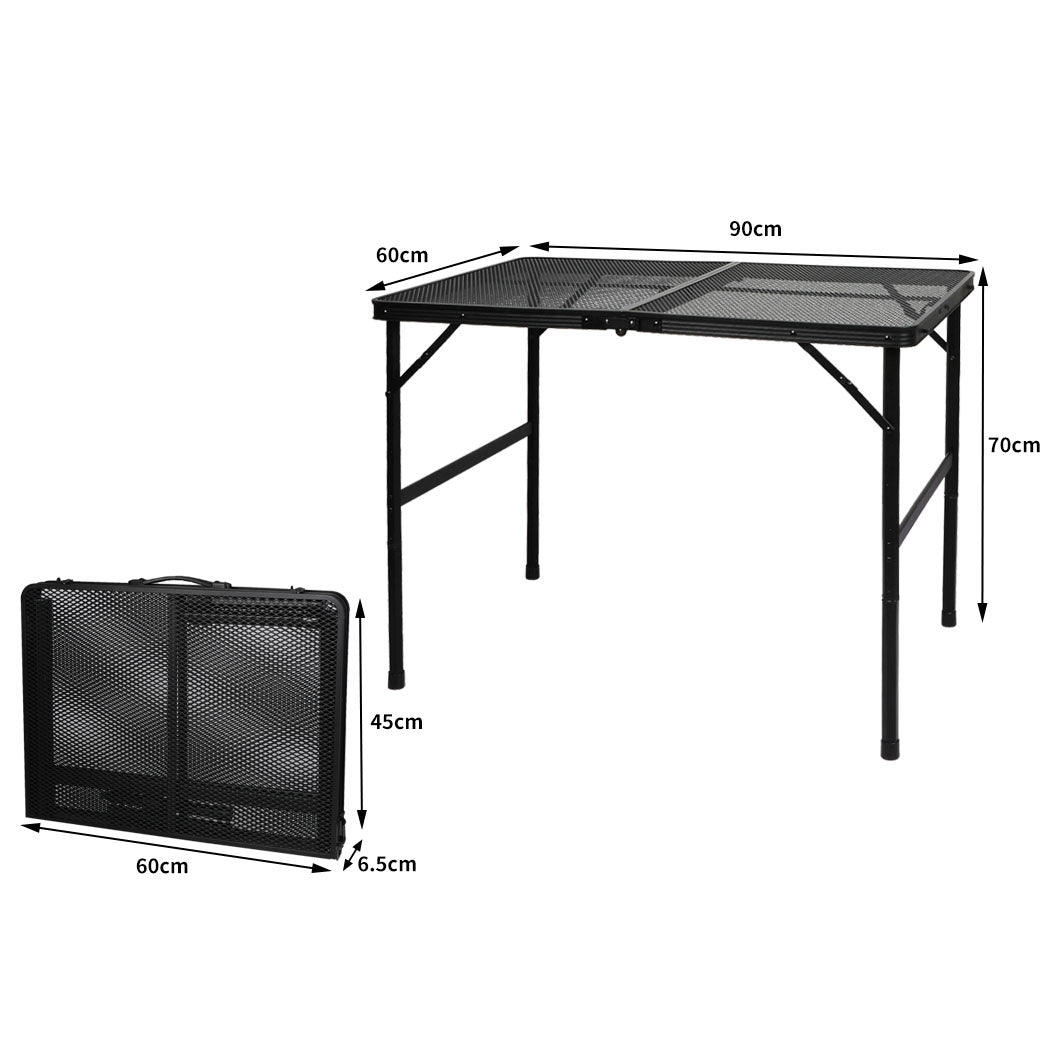 Levede Grill Table BBQ Camping Tables Large.