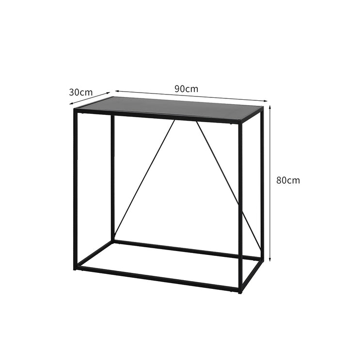 2-Tier Console Table Office Furniture.