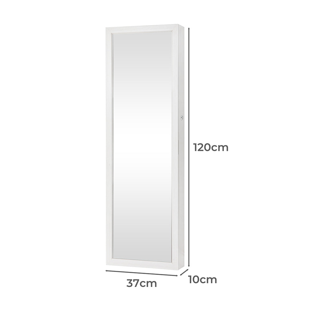 Mirror Jewellery Cabinet LED.