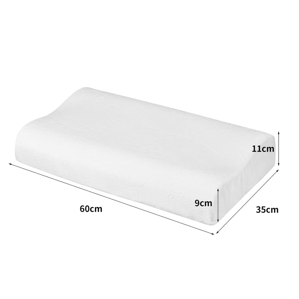 DreamZ 2X Memory Foam Pillow Removable.