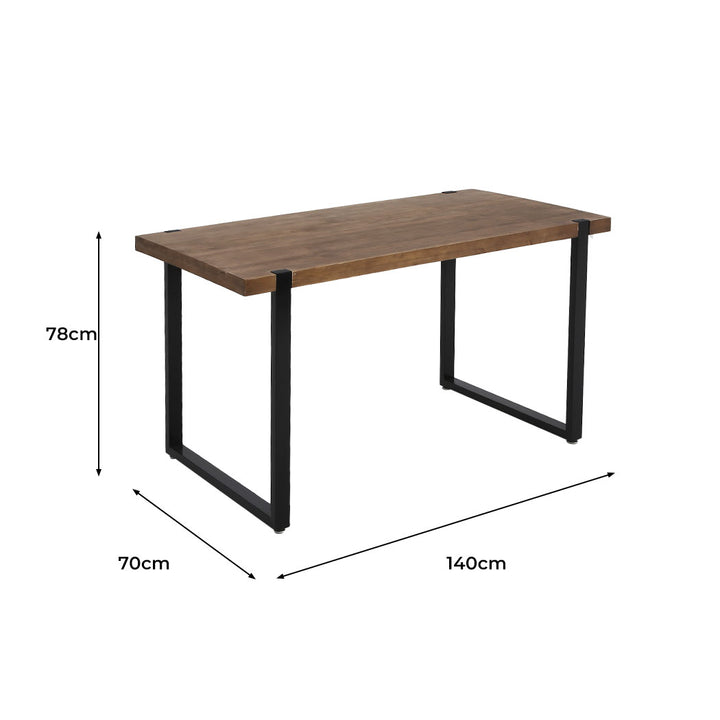 Dining Table Industrial Wooden.