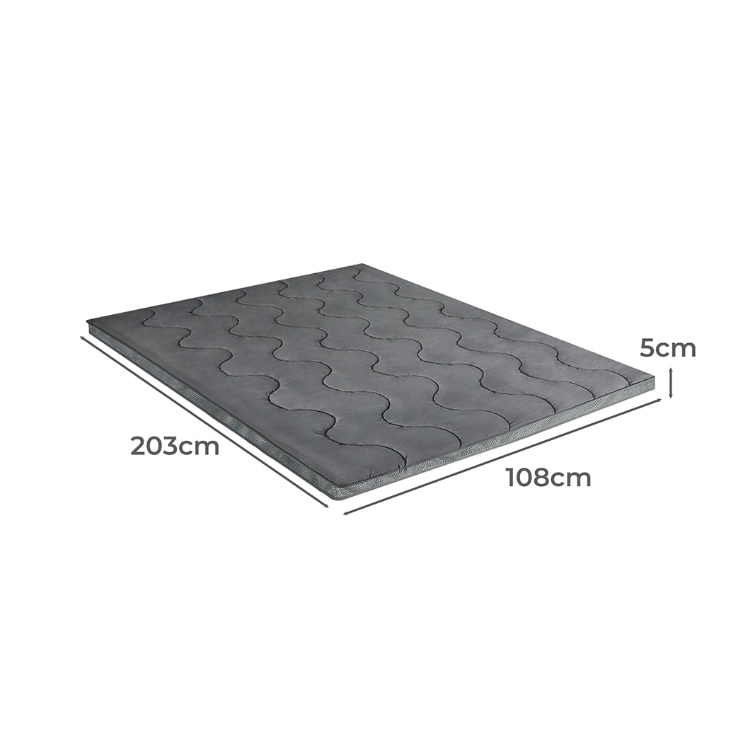 Dreamz Pillowtop Mattress Topper Protector King Single.