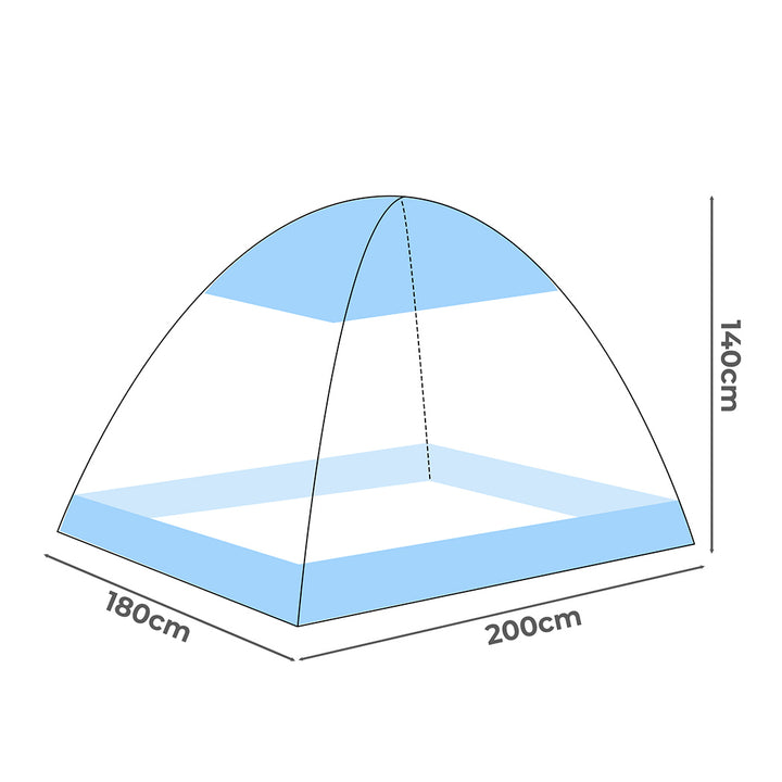 Dreamz Mosquito Bed Nets Foldable Canopy King.