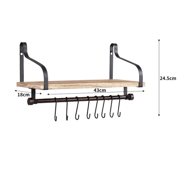 Levede Floating Shelf Brackets Wall.