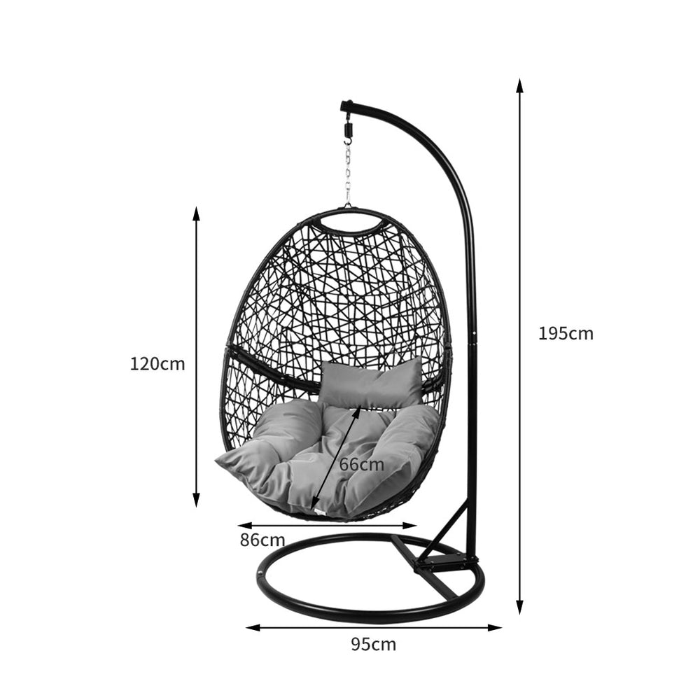 Hanging Swing Egg Chair Outdoor.