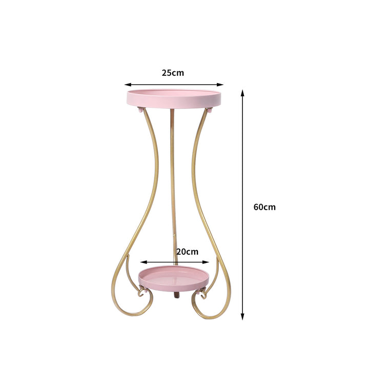 Levede Plant Stand 2 Tiers Outdoor Indoor Medium.