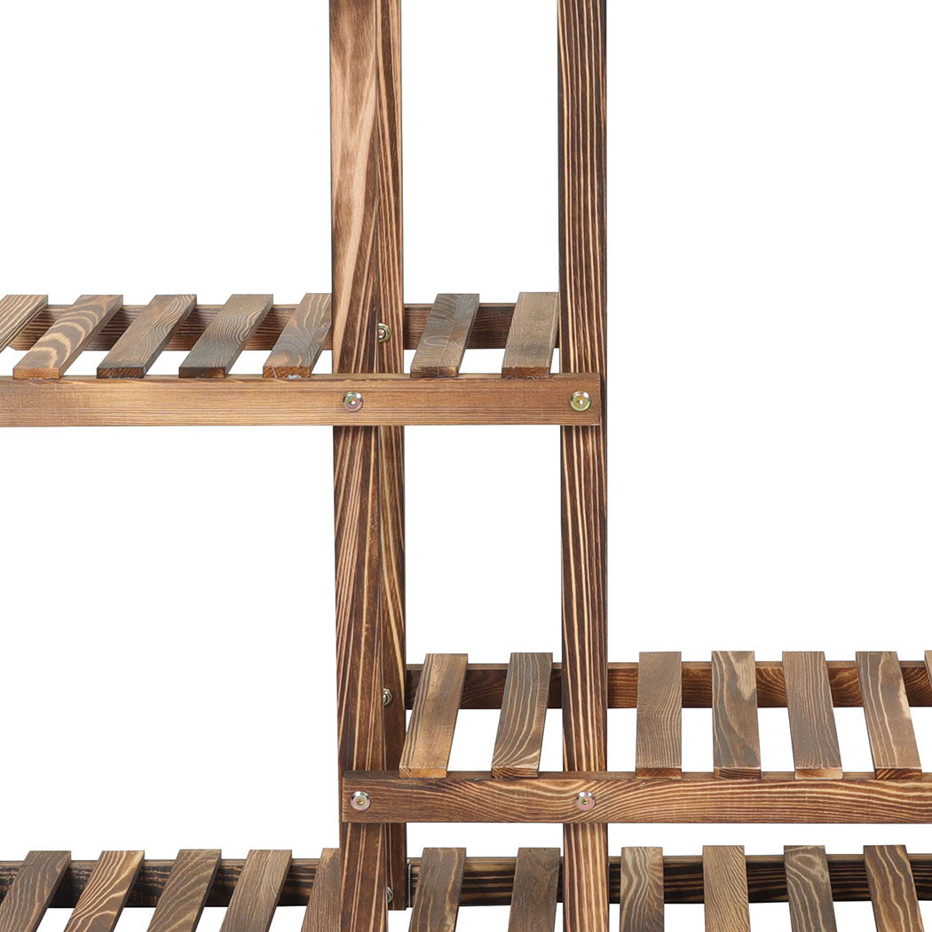 Levede 5-Tier Plant Stand Wood Wooden.