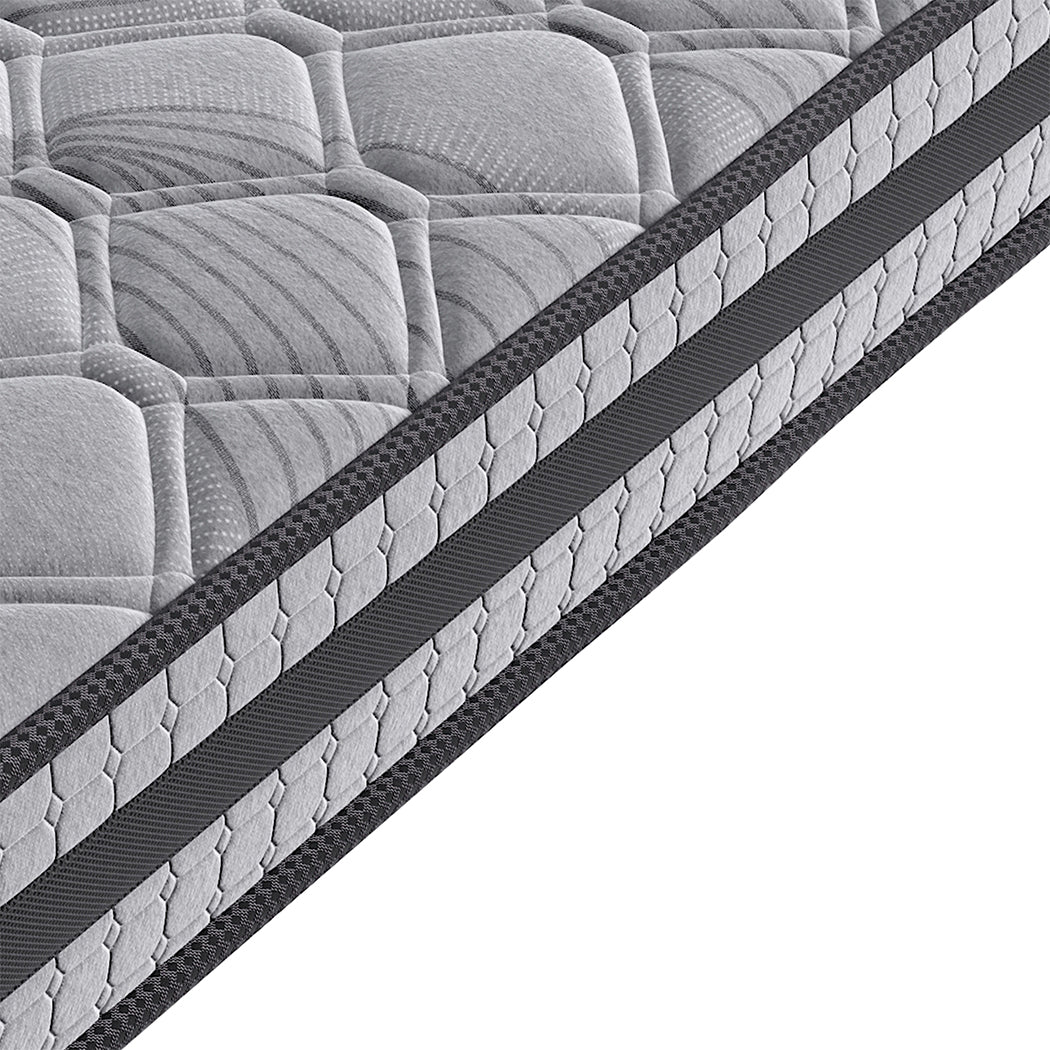 DreamZ Queen Mattress - Medium Firm 5-Zone Spring Support 22cm.