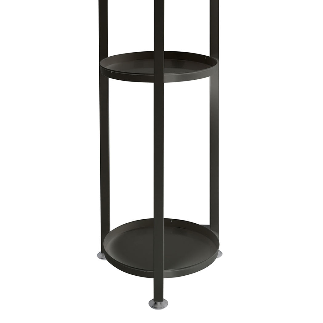 Levede Plant Stand Outdoor Indoor Flower Black Large.