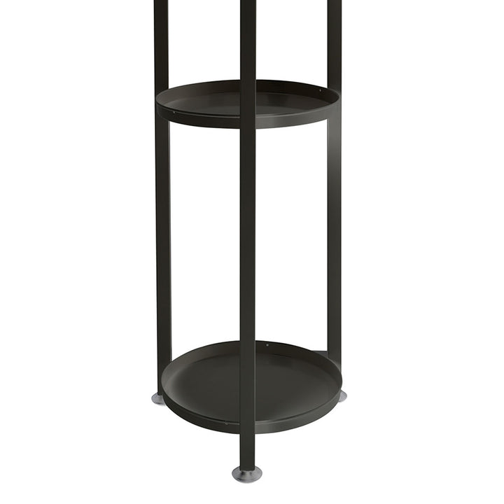 Levede Plant Stand Outdoor Indoor Flower Black Large.