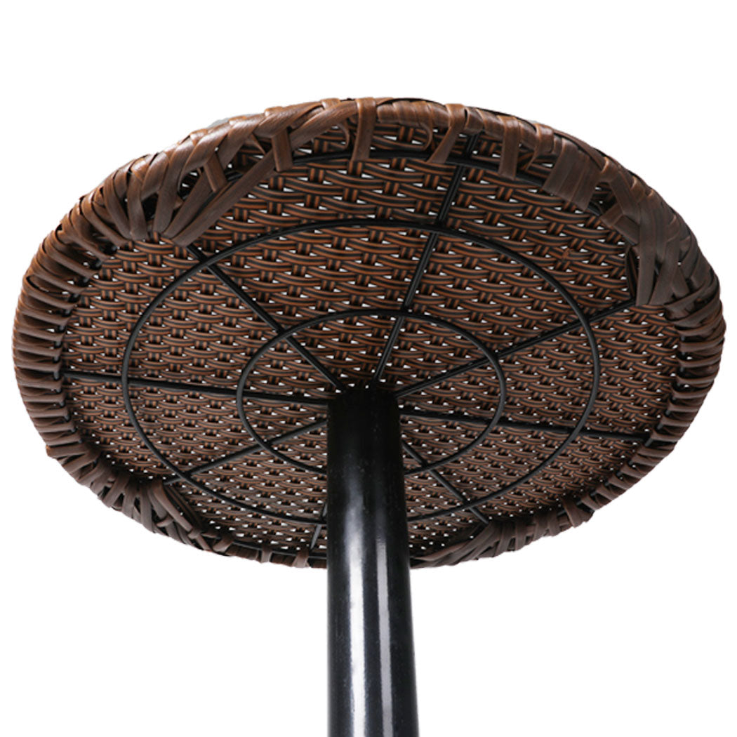 Levede Cooler Ice Bucket Table Bar Outdoor Brown.