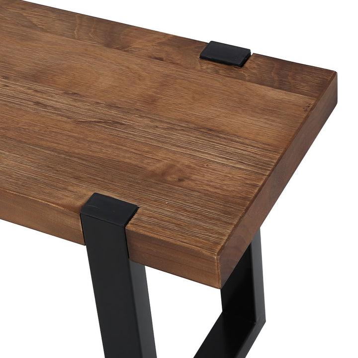Levede 2x Dining Bench Chairs Wooden.