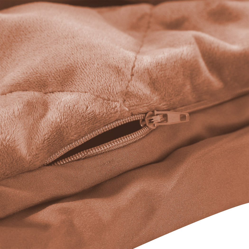 DreamZ 5KG Anti Anxiety Weighted Blanket Pink 5KGS.