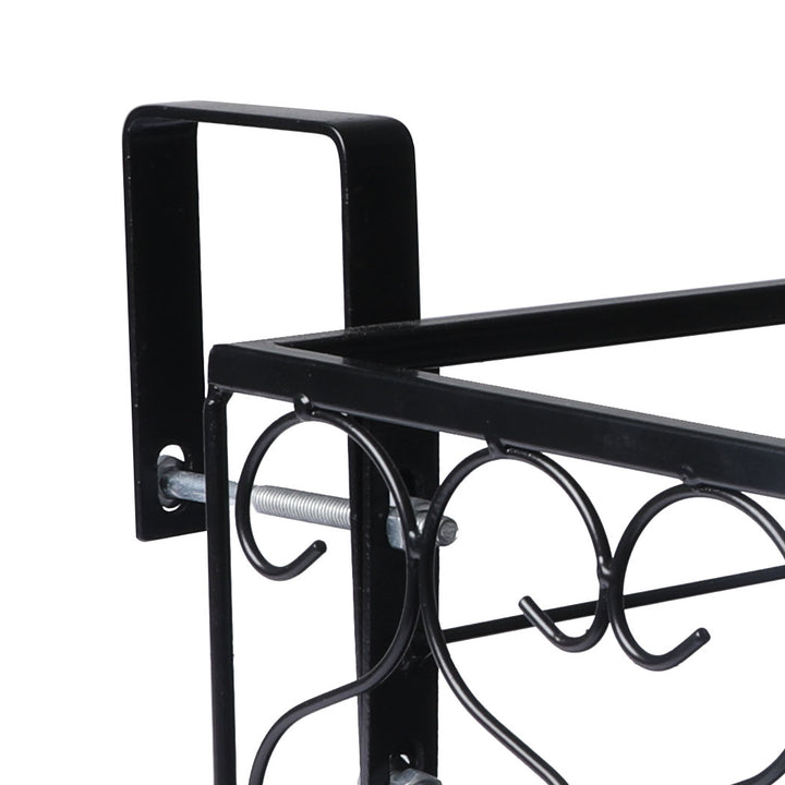 Levede Plant Stand Outdoor Indoor Home Black Rectangle.