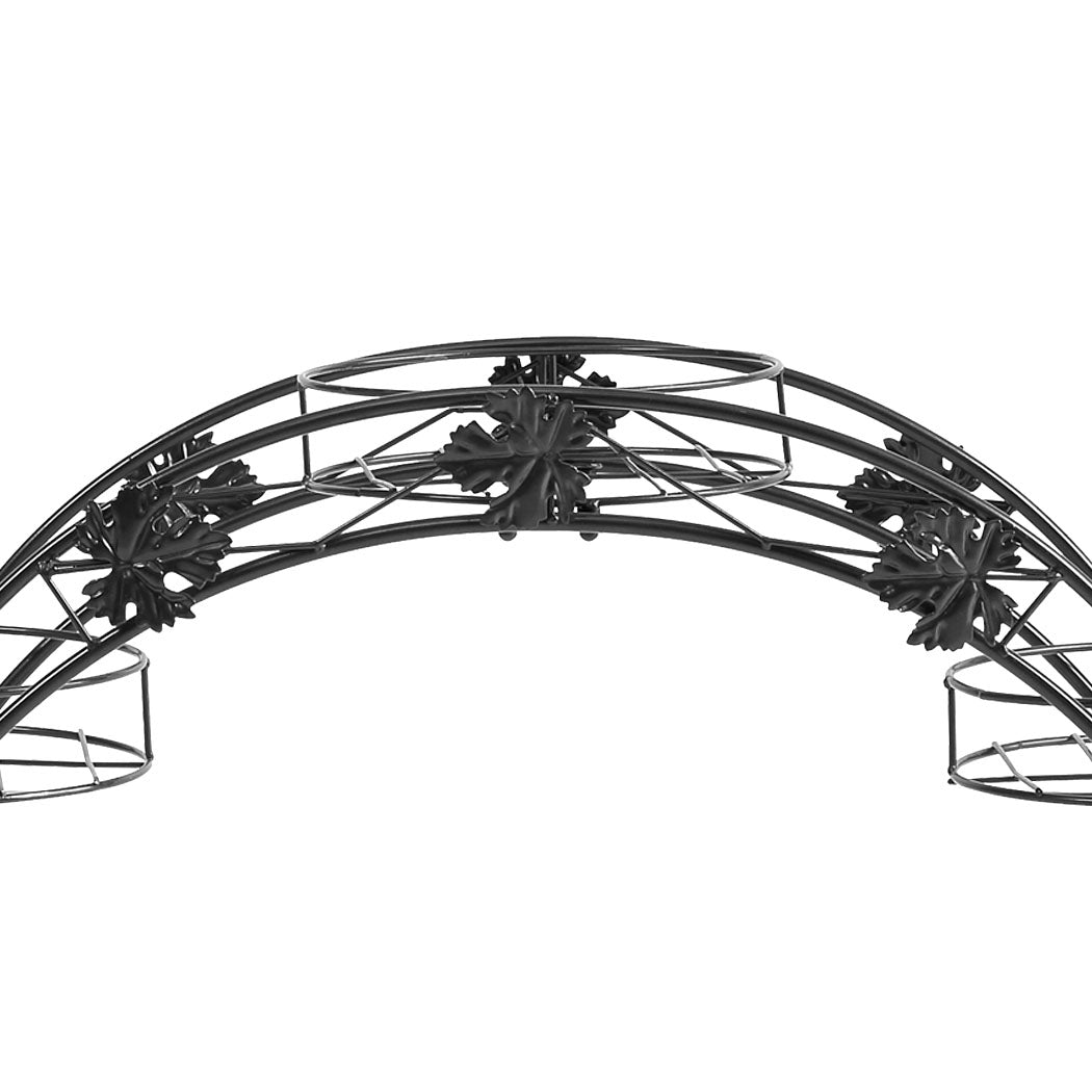 2X Plant Stand Outdoor Indoor Metal.