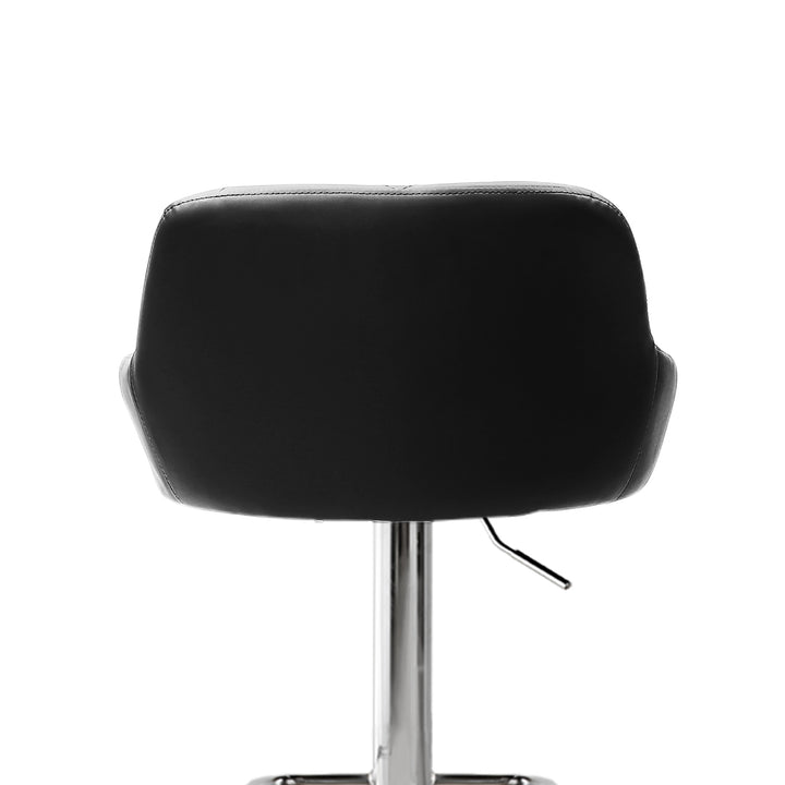 Levede 2x Bar Stools Kitchen Barstools Black.