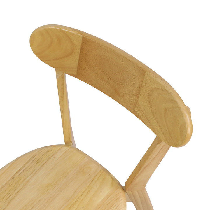 Levede 2x Dining Chairs Wooden Kitchen Chair.