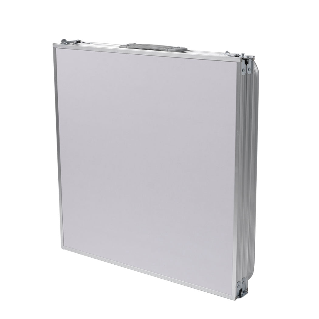 Levede Folding Camping Table Aluminium Silver.