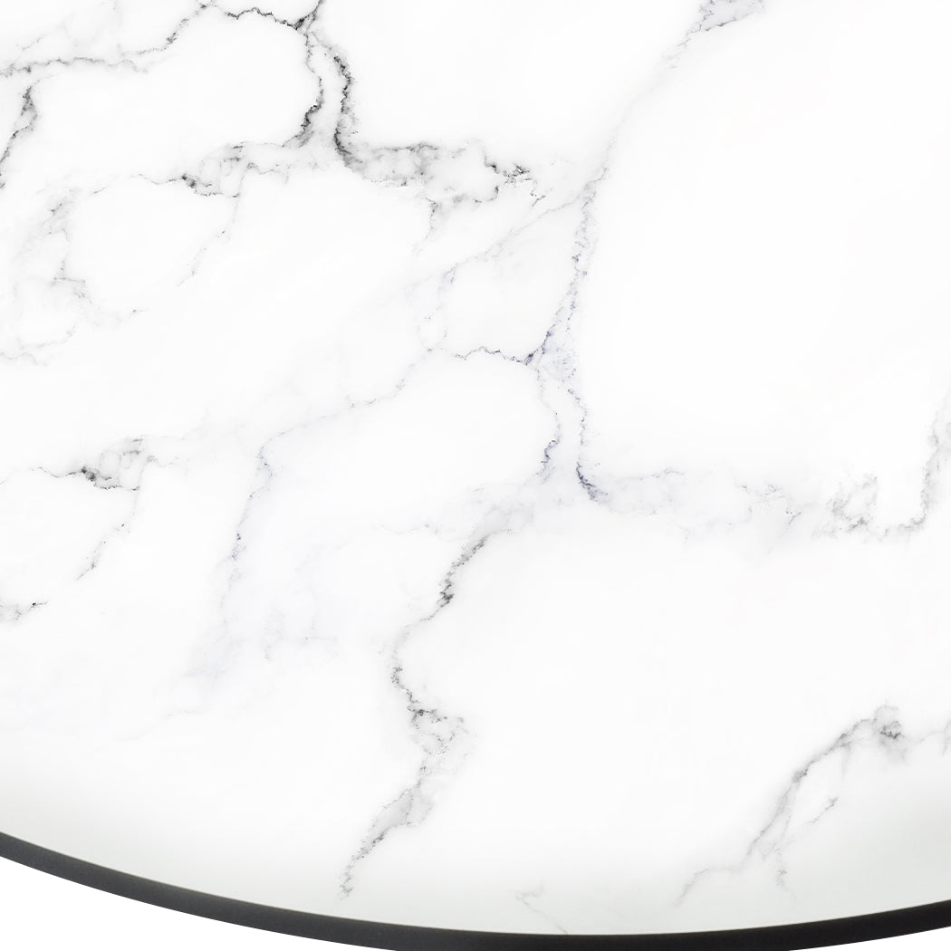 Levede Dining Table Kitchen 4 Person White.