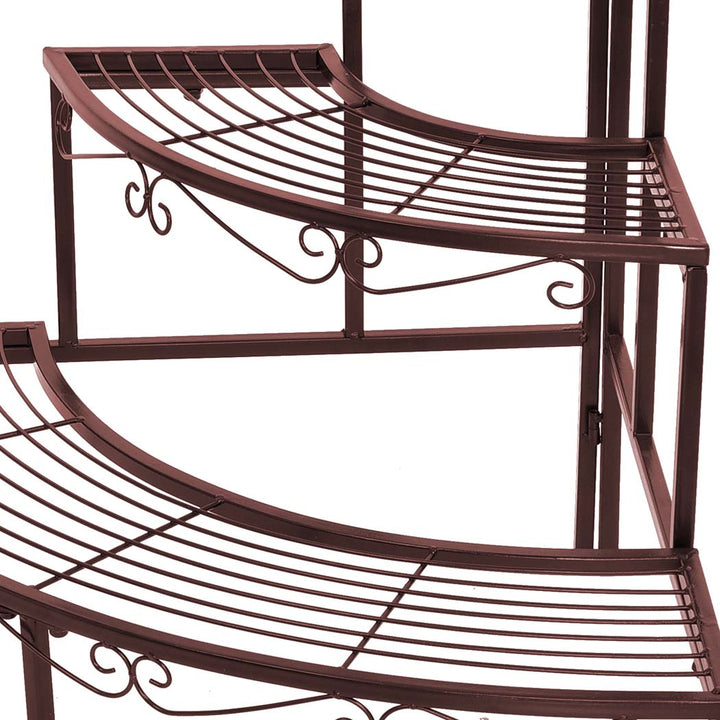 Levede Plant Stand Outdoor Indoor Metal.
