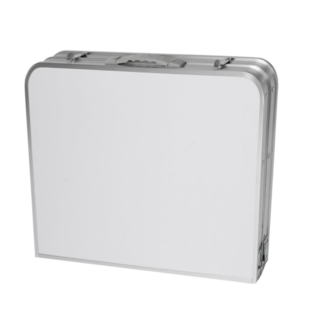 Levede Folding Camping Table Aluminium Silver.