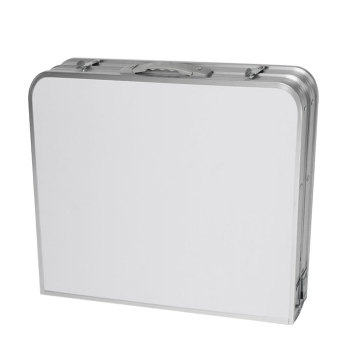Levede Folding Camping Table Aluminium Silver.