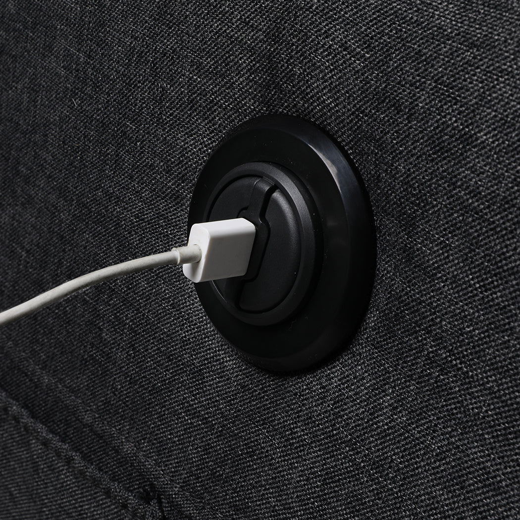 Levede Recliner Chair Electric Lift Black.