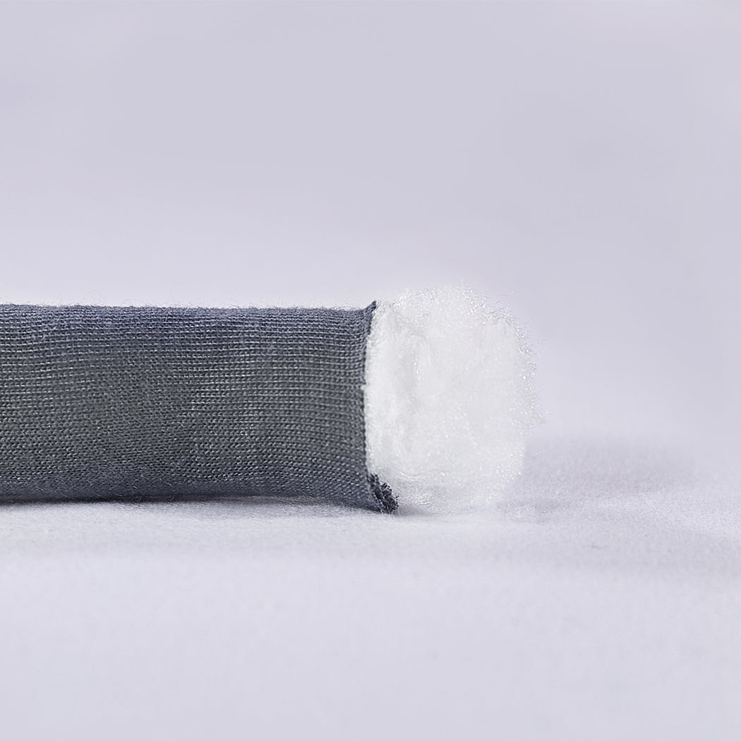 Dreamz Knitted Weighted Blanket Chunky Grey Kids.