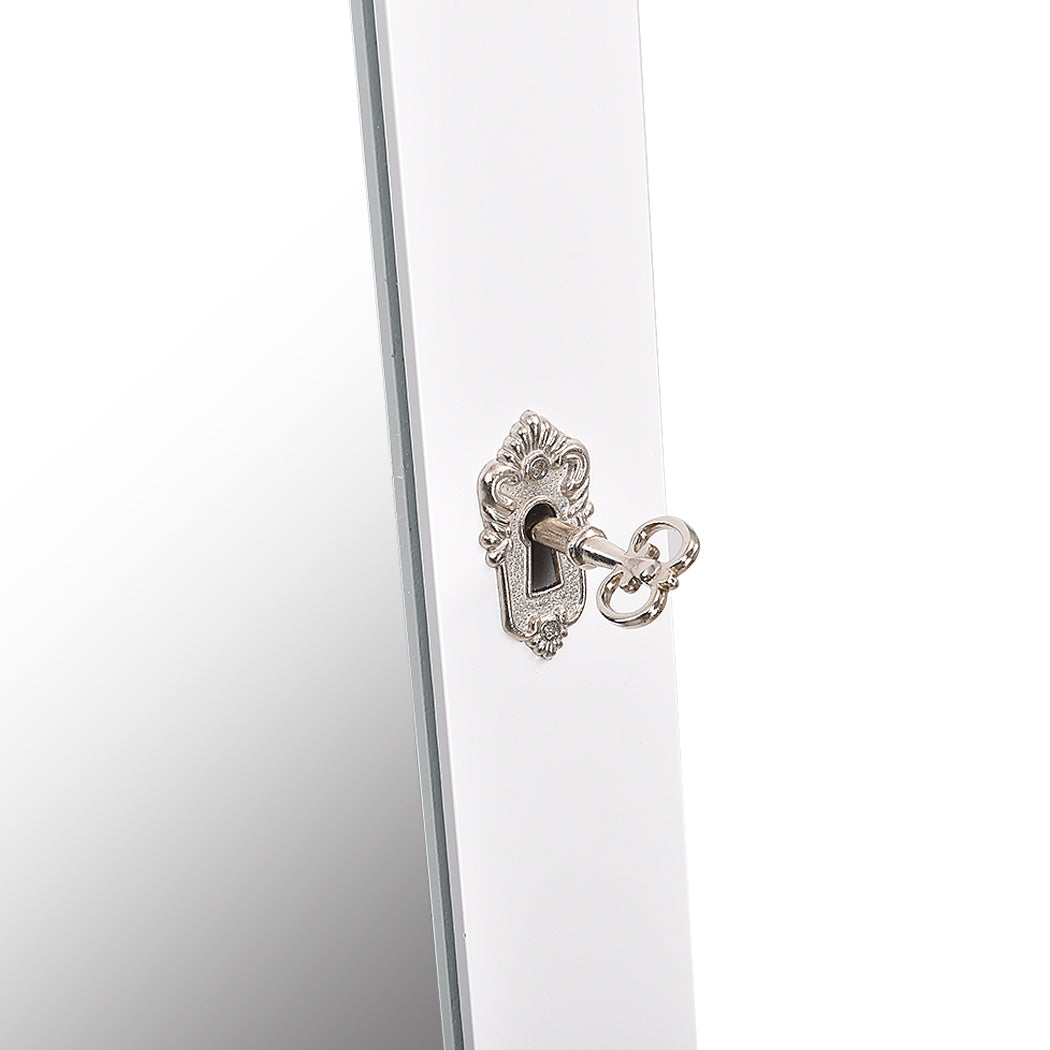 Levede Mirror Jewellery Cabinet Makeup.
