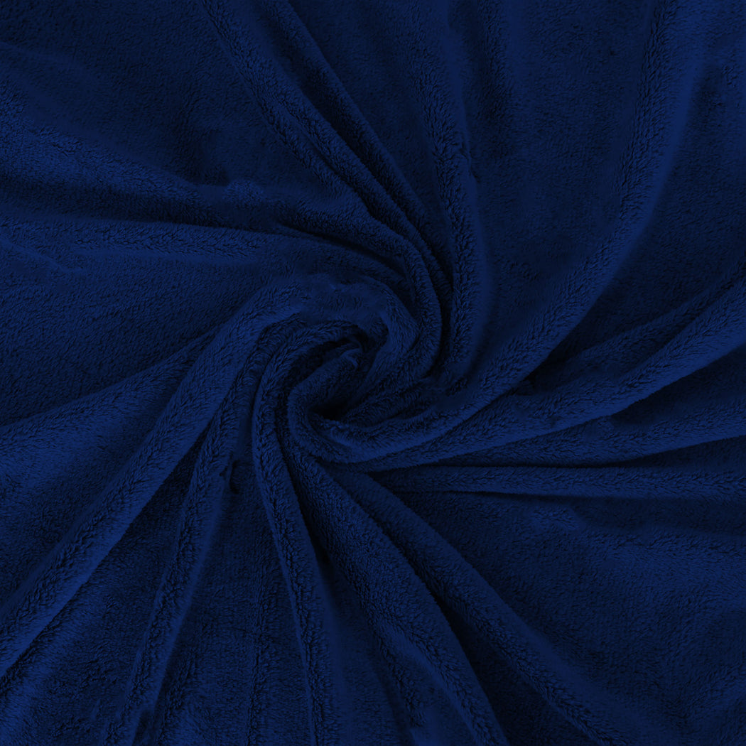 DreamZ 3x3M Large Oversized Blanket Navy.