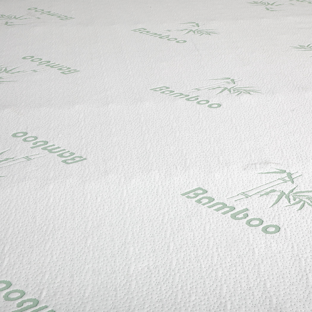 7-Zone Cool Gel Memory Foam Bamboo Queen Mattress Topper.