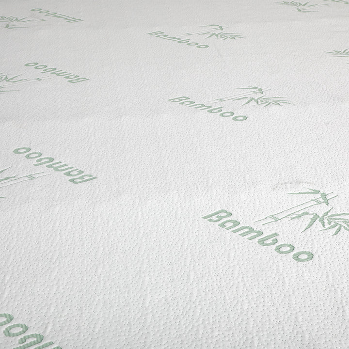 7-Zone Cool Gel Memory Foam Bamboo Queen Mattress Topper.